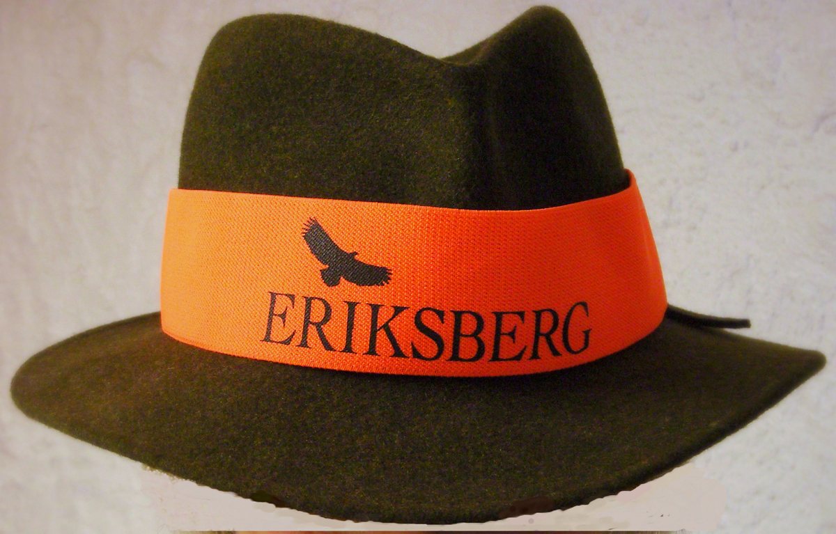 Eriksberg Vilt & Natur AB — hattband 5 cm i orange.