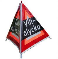 Varningstält Viltolycka X6